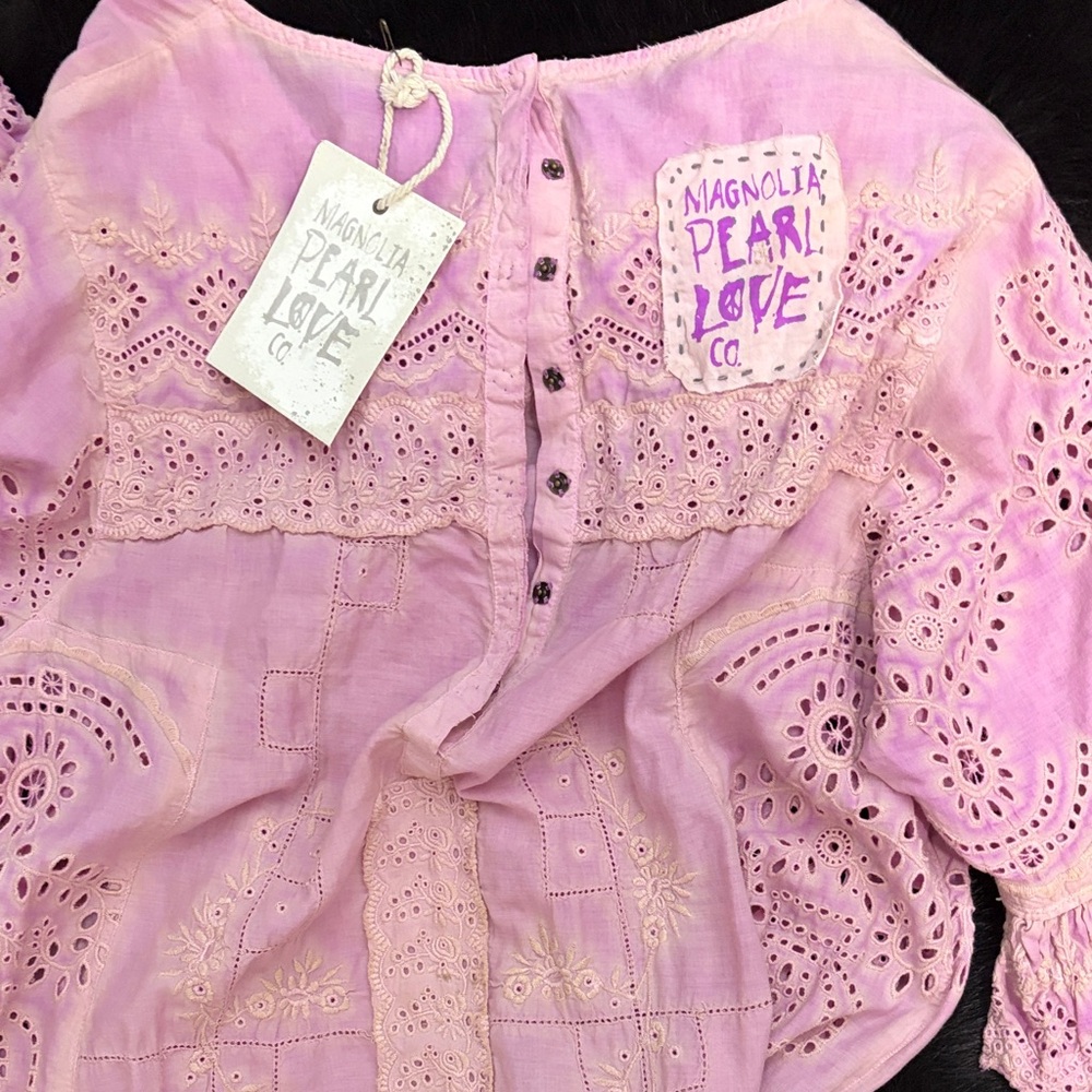 Magnolia Pearl Eyelet Anna Grace Dress 975
Purple Boba - Picture 3 of 3